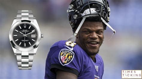 lamar jackson rolex price|Lamar Jackson gives his offensive linemen Rolex watches.